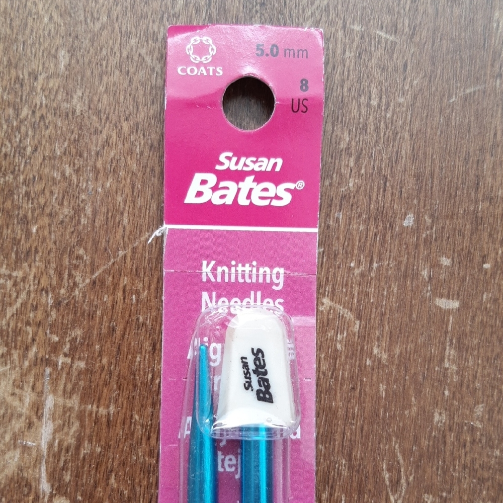 Susan Bates Knitting Needles with Thimble